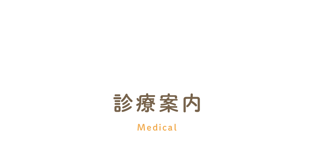 >診療案内 Medical